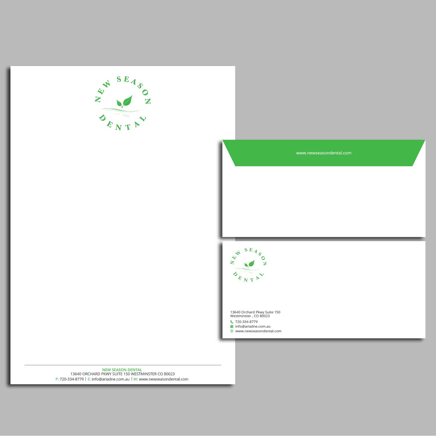 Diseño de Papelería por Right_D para New Season Dental | Diseño #12707740