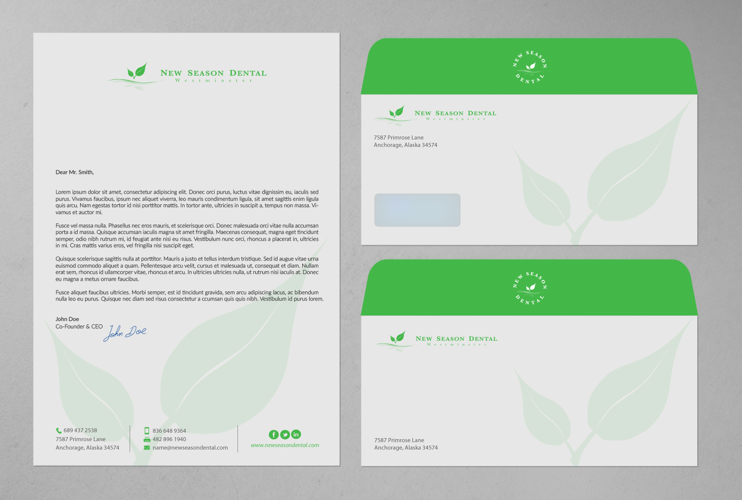 Stationery Design by chandrayaan.creative for New Season Dental | Design #12770166