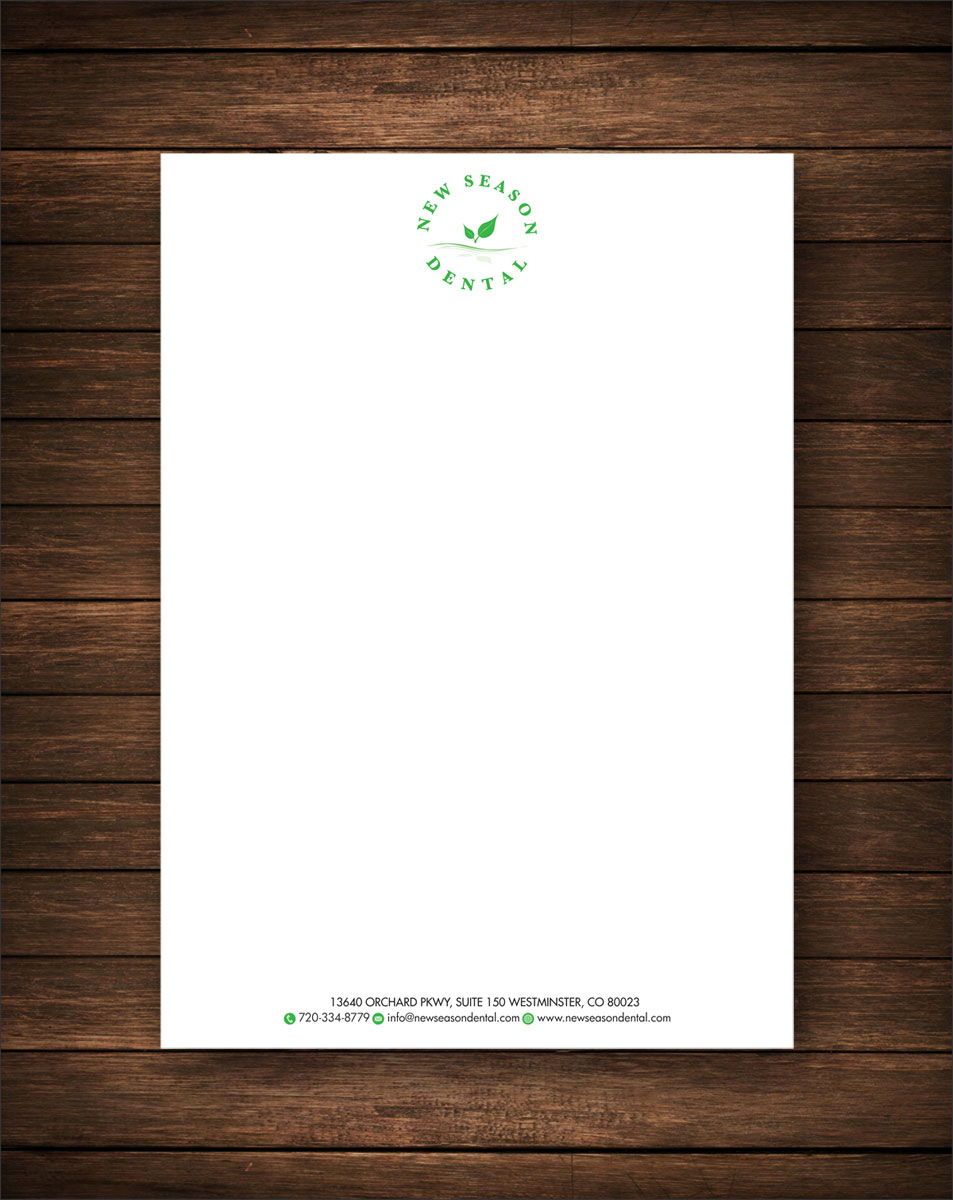 Diseño de Papelería por alpesh9520 para New Season Dental | Diseño #12707864