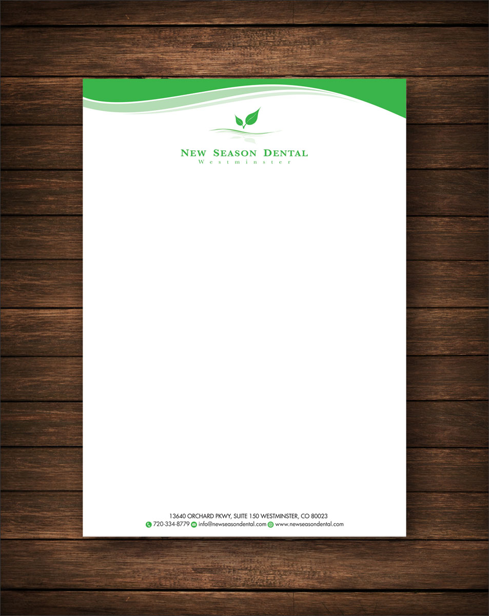 Stationery Design by alpesh9520 for New Season Dental | Design #12707986