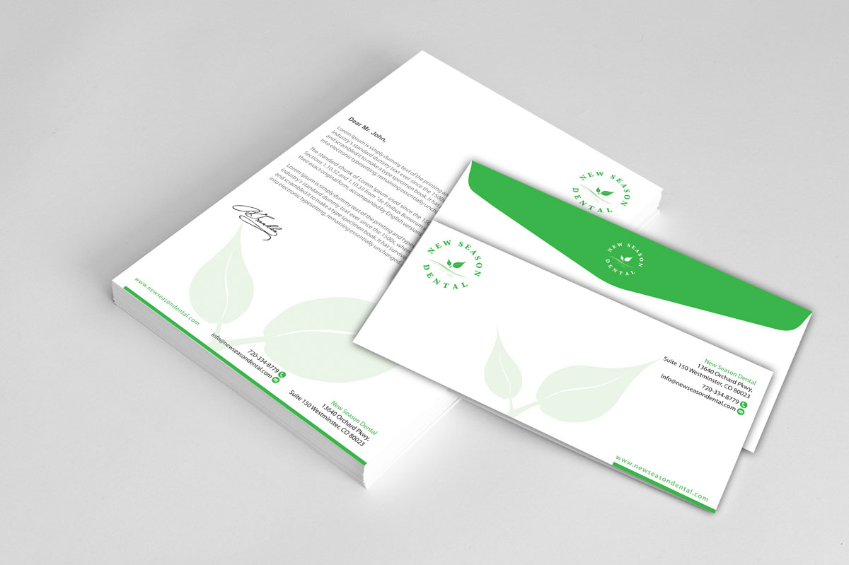 Stationery Design by alpesh9520 for New Season Dental | Design #12719589