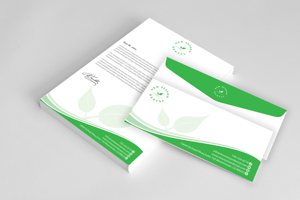 Stationery Design by alpesh9520 for New Season Dental | Design #12720082