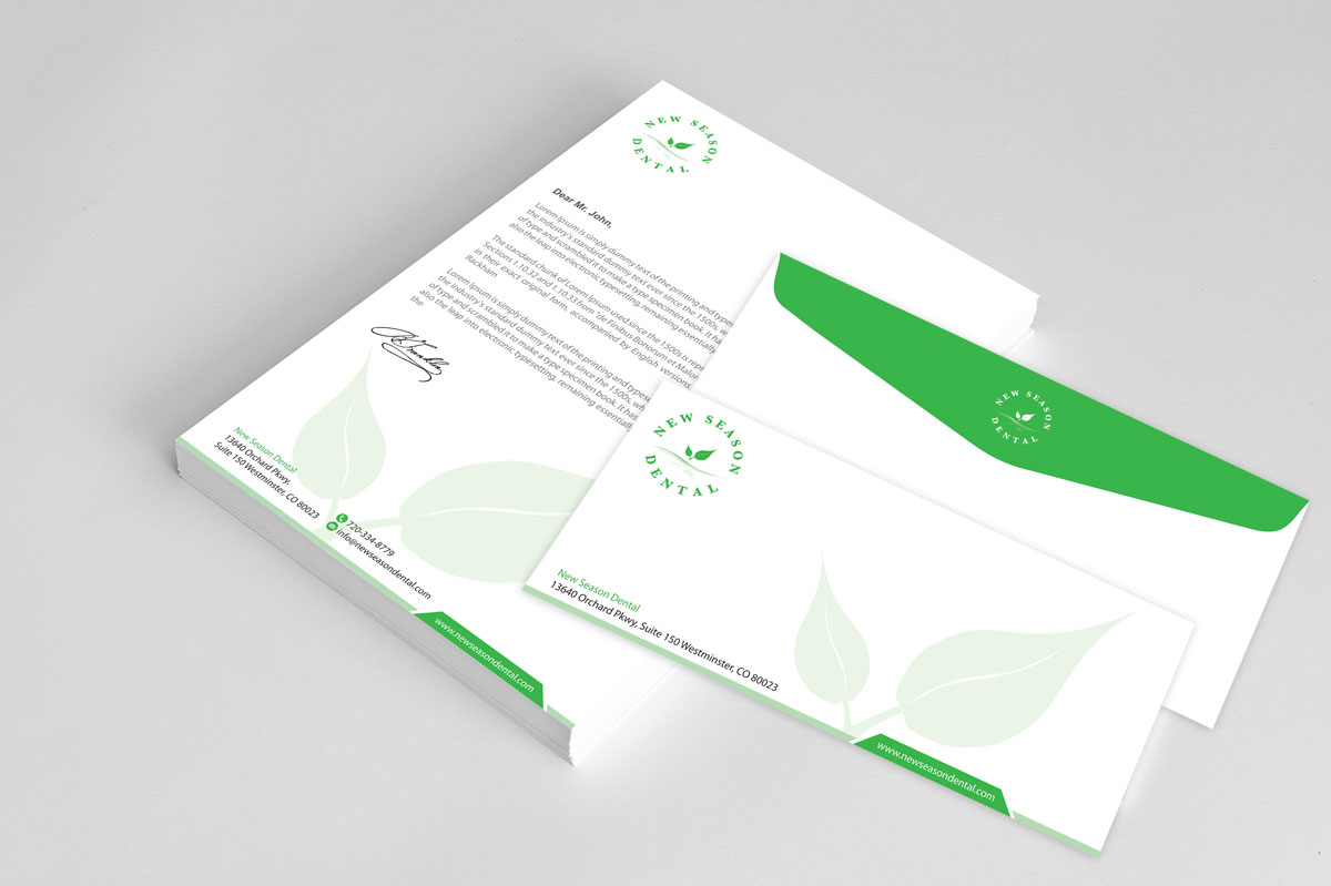 Stationery Design by alpesh9520 for New Season Dental | Design #12731796