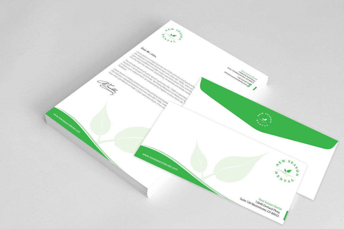 Stationery Design by alpesh9520 for New Season Dental | Design #12731798