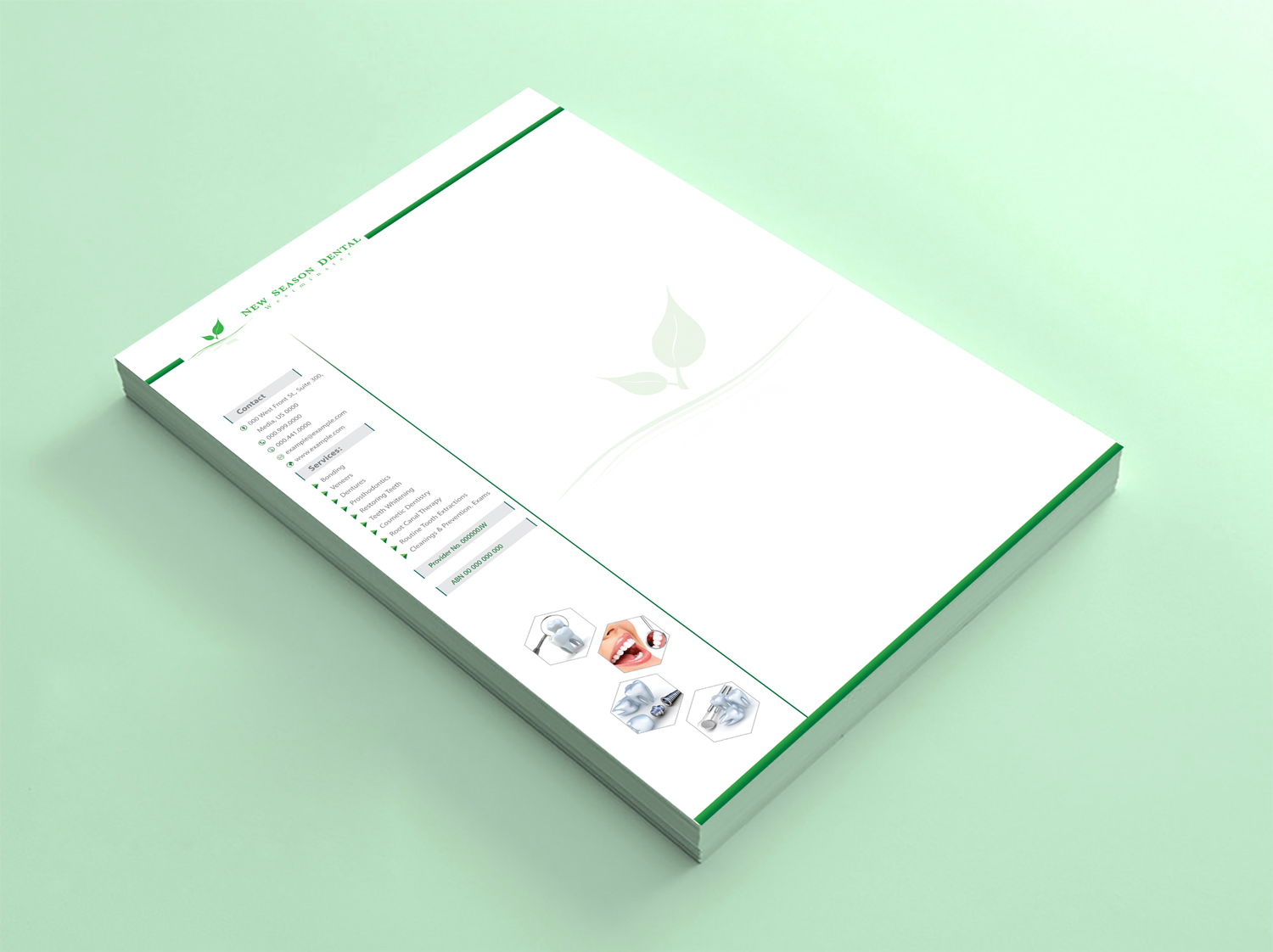 Stationery Design by Petter Goms for New Season Dental | Design #12703527