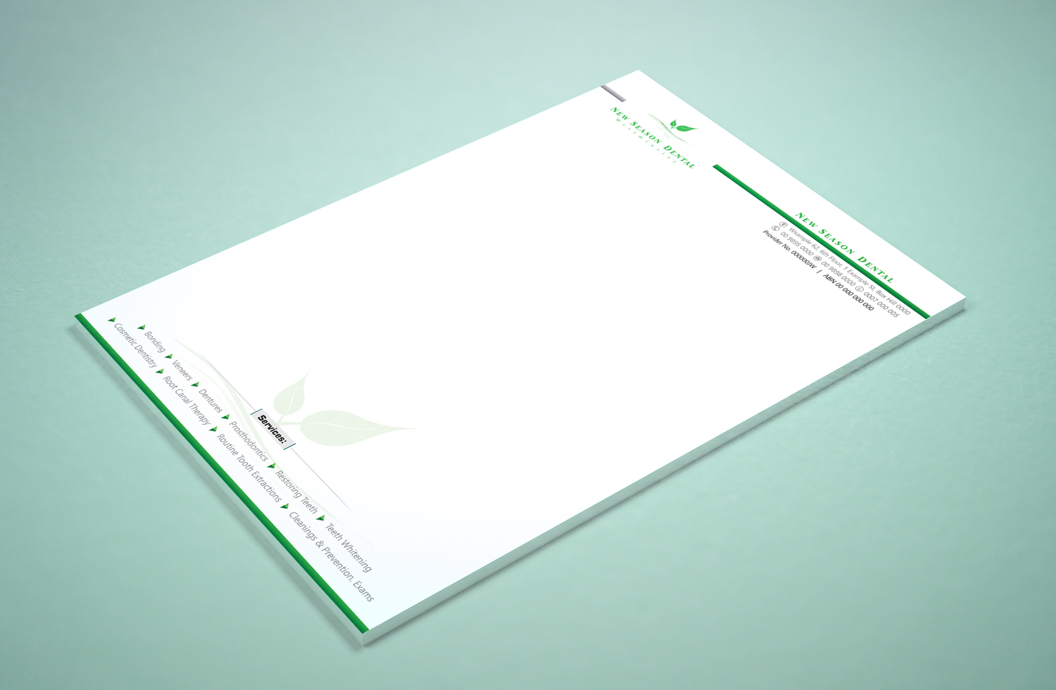 Stationery Design by Petter Goms for New Season Dental | Design #12710793