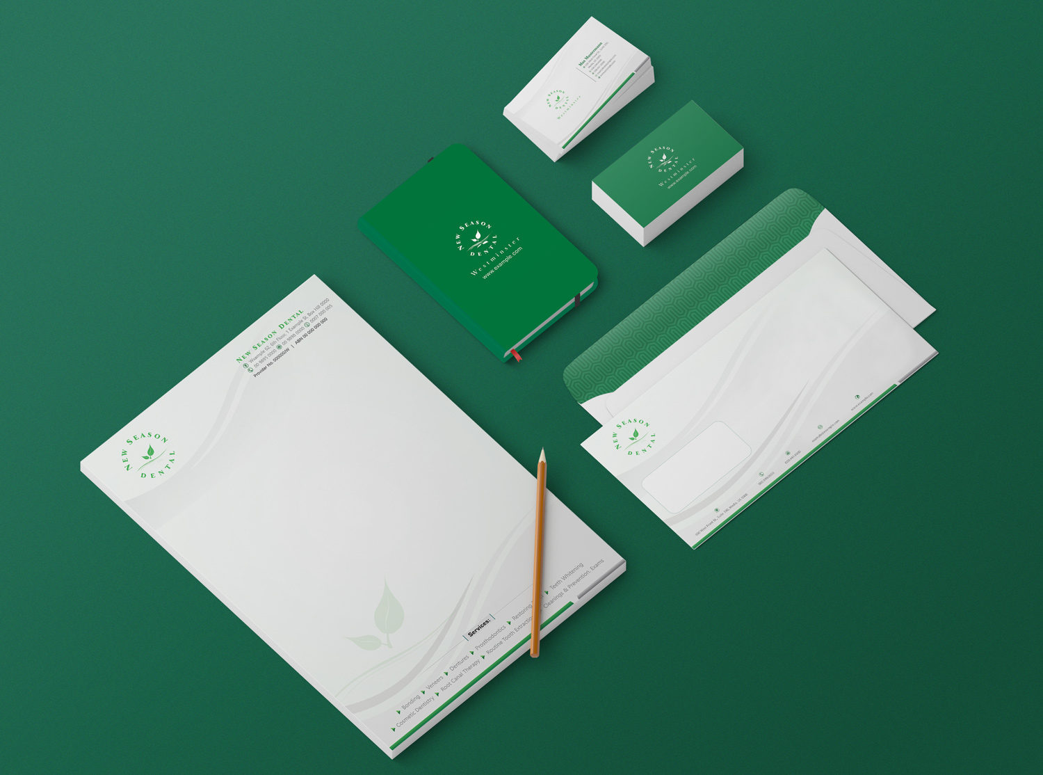 Stationery Design by Petter Goms for New Season Dental | Design #12751089
