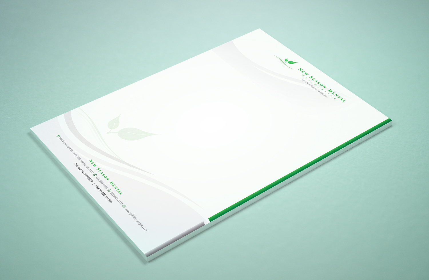 Diseño de Papelería por Petter Goms para New Season Dental | Diseño #12768978
