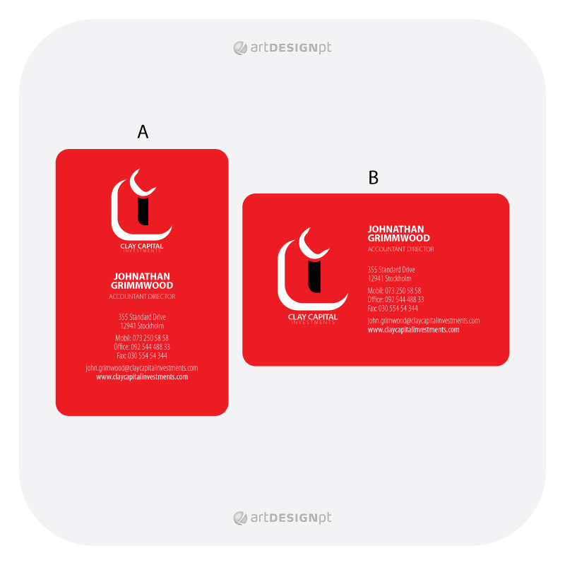 Business Card Design by artdesignpt for this project | Design #524422