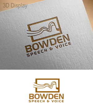 Design de Logo par 3Guys pour Bowden Speech & Voice | Design : #12709449