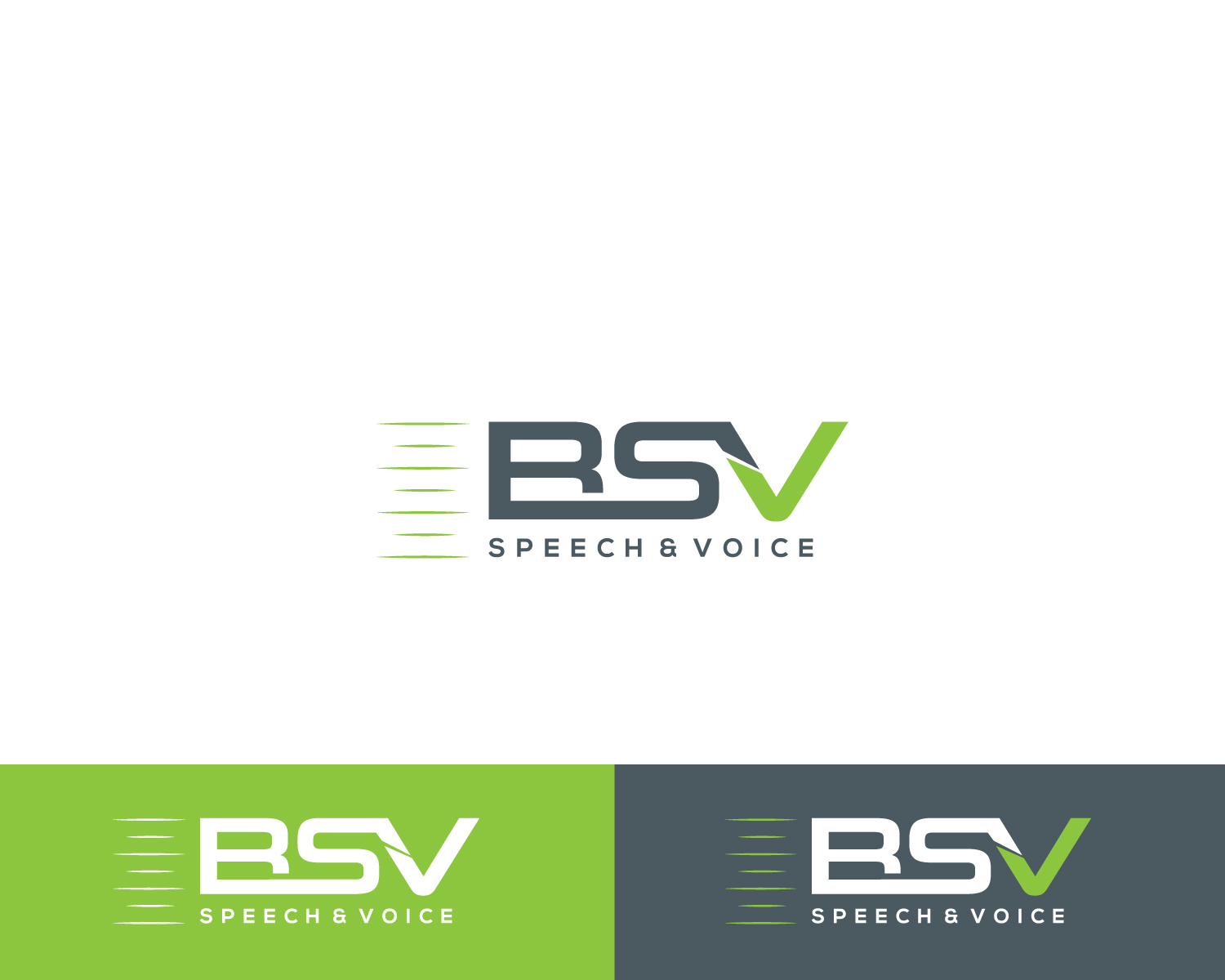 Logo Design by Atec for Bowden Speech & Voice | Design #12746066