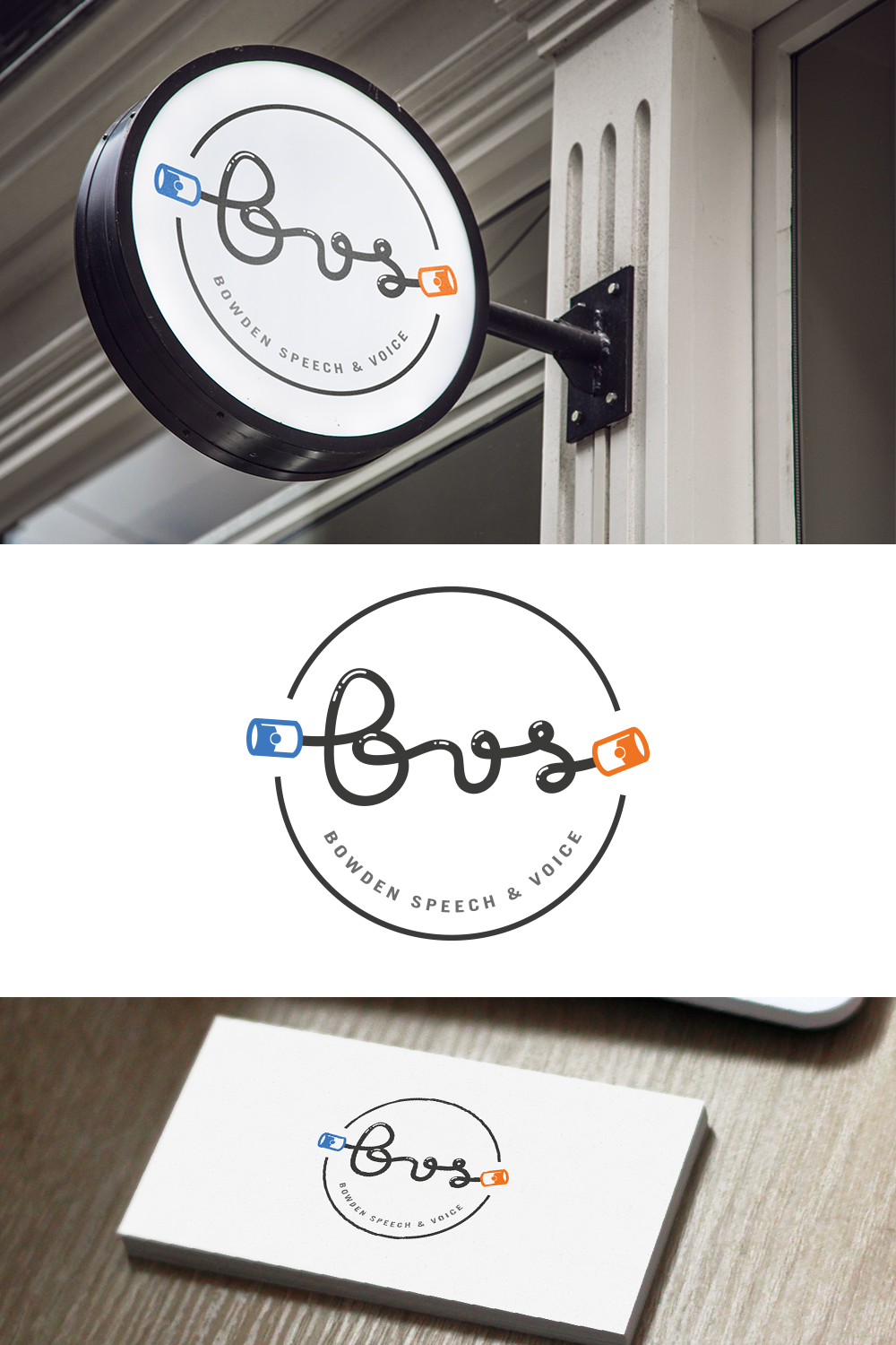 Logo Design by Roger Fernandez for Bowden Speech & Voice | Design #12722224
