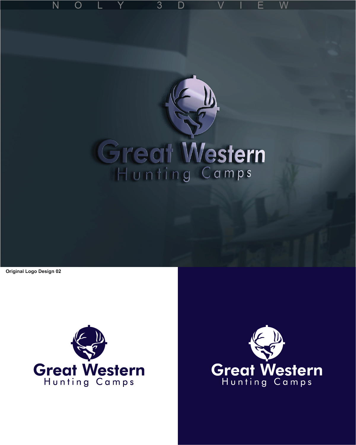 Logo Design by tracy231976 for Great Western Hunting Camps | Design #12662725