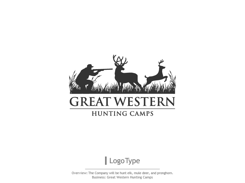 Logo-Design von sarahlakhani258 für Great Western Hunting Camps | Design #12664851