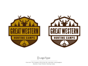 Diseño de Logo por sarahlakhani258 para Great Western Hunting Camps | Diseño: #12665356