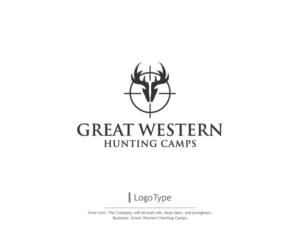 Diseño de Logo por sarahlakhani258 para Great Western Hunting Camps | Diseño: #12665357