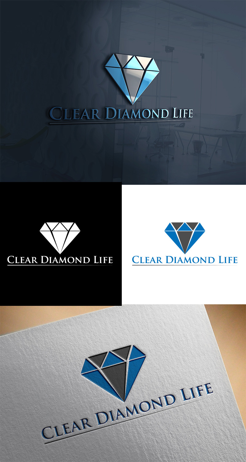 Logo Design by king solangi for Clear Diamond Life | Design #12669555