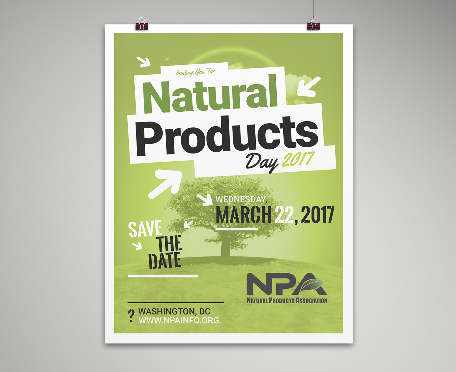 Flyer Design by MOATAZ AZAB for Natural Products Association | Design #12840333