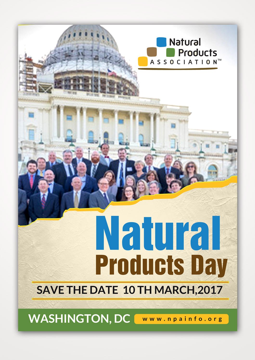 Design de Flyer par debdesign pour Natural Products Association | Design #12666371