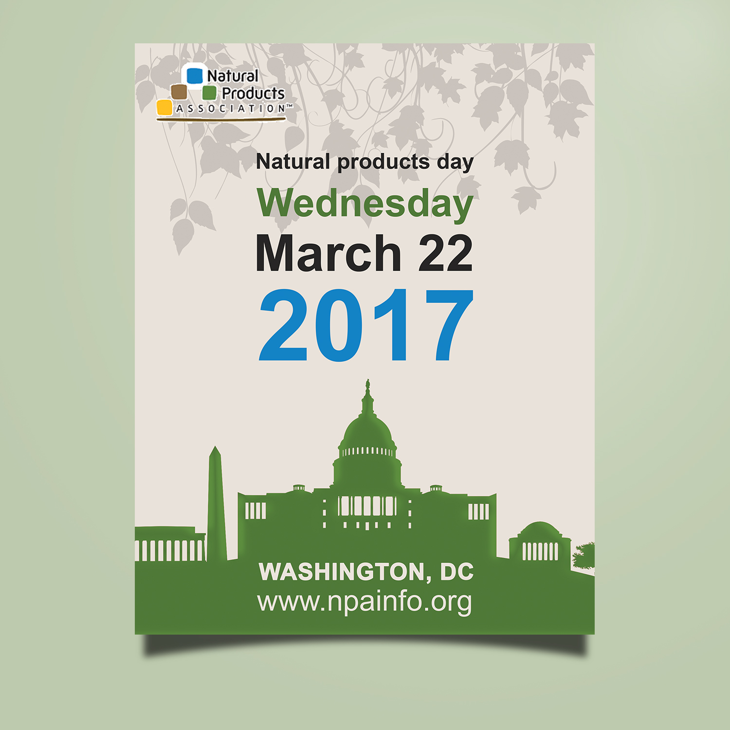 Flyer Design by Mirjana Subotic for Natural Products Association | Design #12805178