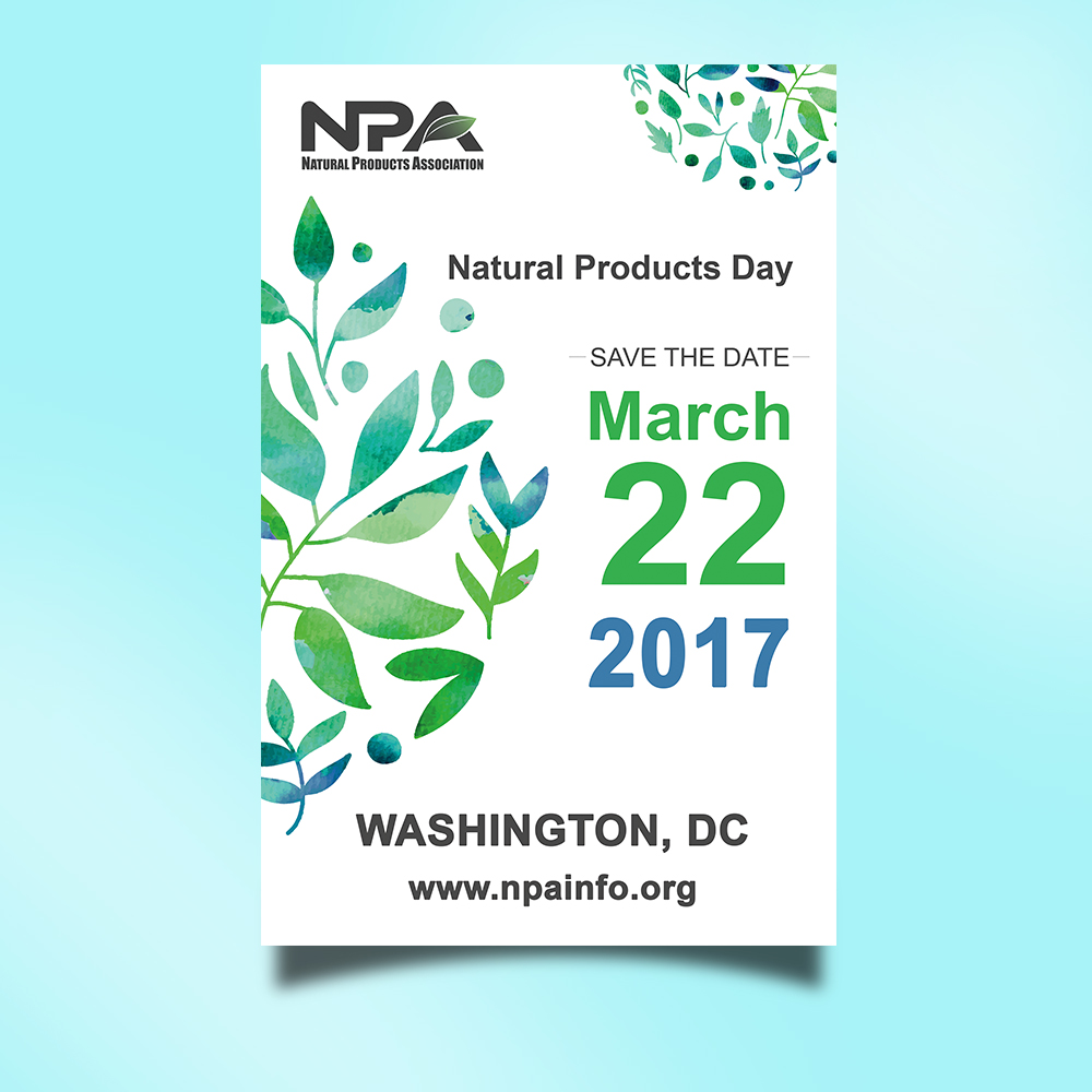 Flyer Design by Mirjana Subotic for Natural Products Association | Design #12844760