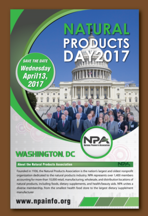 Design de Flyer par meet007 pour Natural Products Association | Design : #12731876