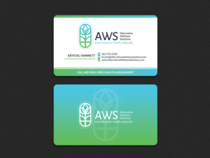 Business Card Design by Sandaruwan for Alternative Wellness Solutions  | Design #12674438