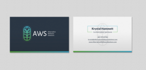 Design de Carte de Visite par INDIAN_Ashok pour Alternative Wellness Solutions  | Design : #12672590