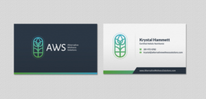 Design de Carte de Visite par INDIAN_Ashok pour Alternative Wellness Solutions  | Design : #12672637