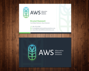 Business Card Design by Shahin Hossen for Alternative Wellness Solutions  | Design #12711469