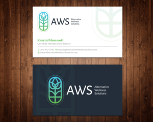 Design de Carte de Visite par Shahin Hossen pour Alternative Wellness Solutions  | Design : #12711560