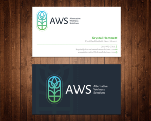 Design de Carte de Visite par Shahin Hossen pour Alternative Wellness Solutions  | Design : #12711572