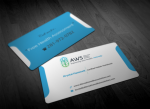 Health &amp; Wellness Business needs a Clean and Unique Business Card Design | Design de Carte de Visite par Pointless Pixels India