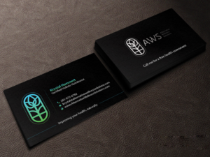 Design de Carte de Visite par Creations Box 2015 pour Alternative Wellness Solutions  | Design : #12678954