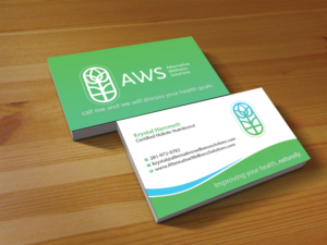 Design de Carte de Visite par Creations Box 2015 pour Alternative Wellness Solutions  | Design : #12706142
