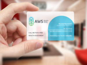 Design de Carte de Visite par Creations Box 2015 pour Alternative Wellness Solutions  | Design : #12706147