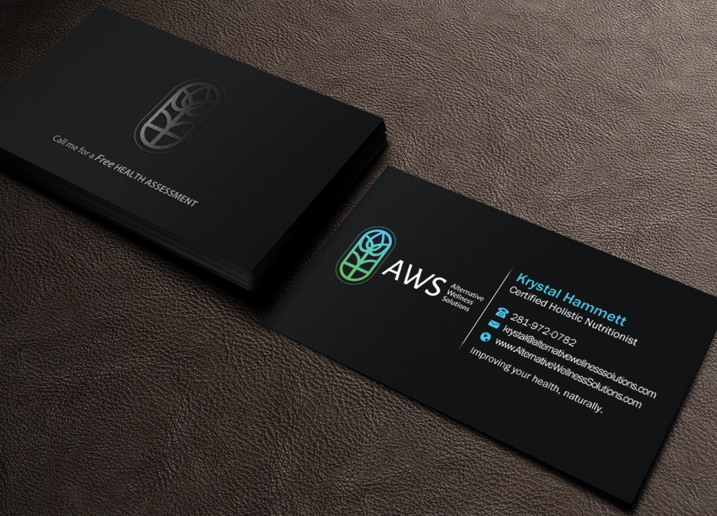 Design de Carte de Visite par Brand aid pour Alternative Wellness Solutions  | Design #12676709