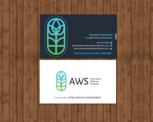 Design de Carte de Visite par Brand aid pour Alternative Wellness Solutions  | Design : #12694046
