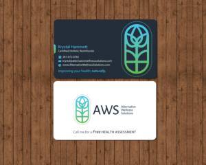 Design de Carte de Visite par Brand aid pour Alternative Wellness Solutions  | Design : #12694150