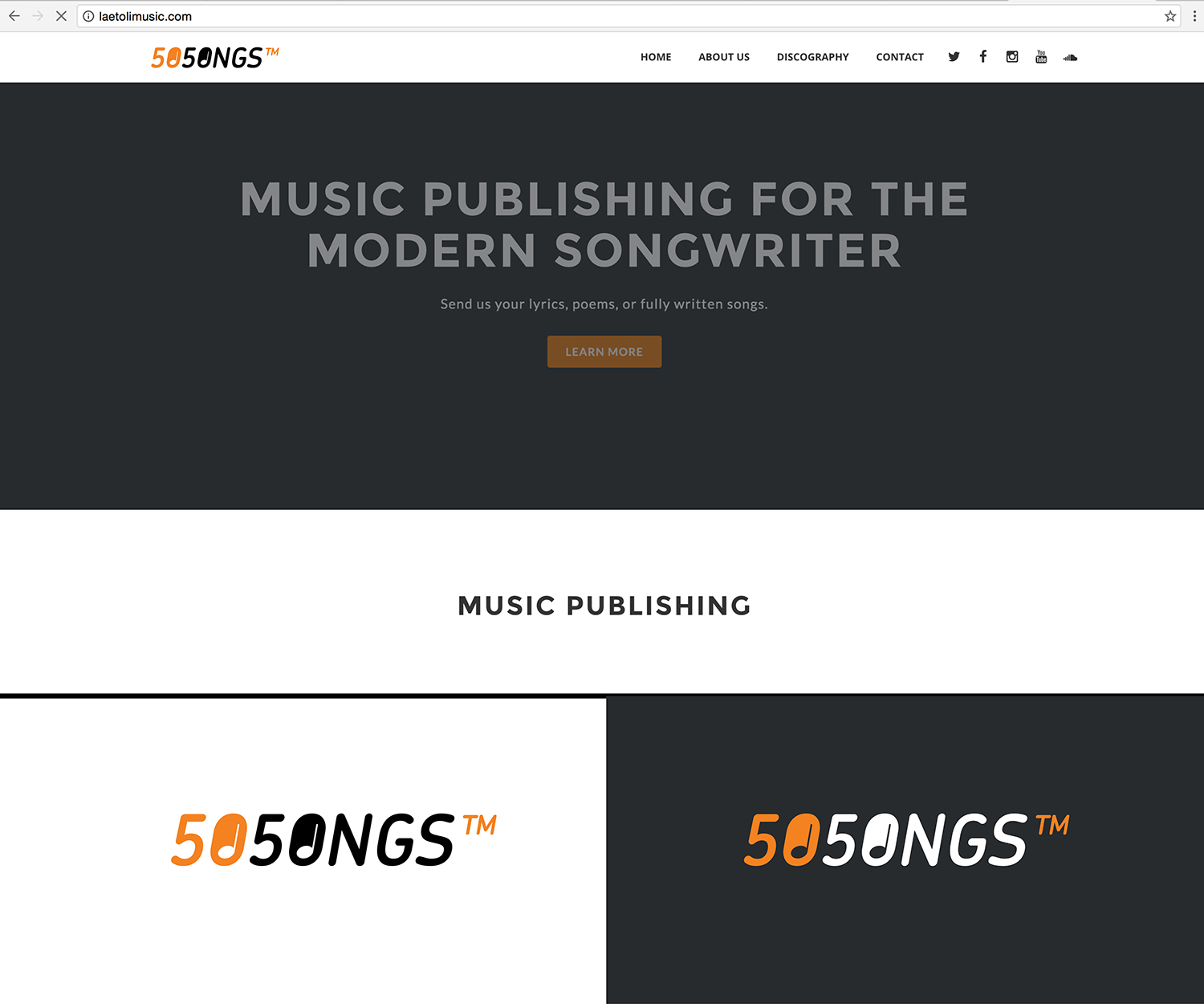 Logo Design by RoundYellow for Demo My Song | Design #12668237