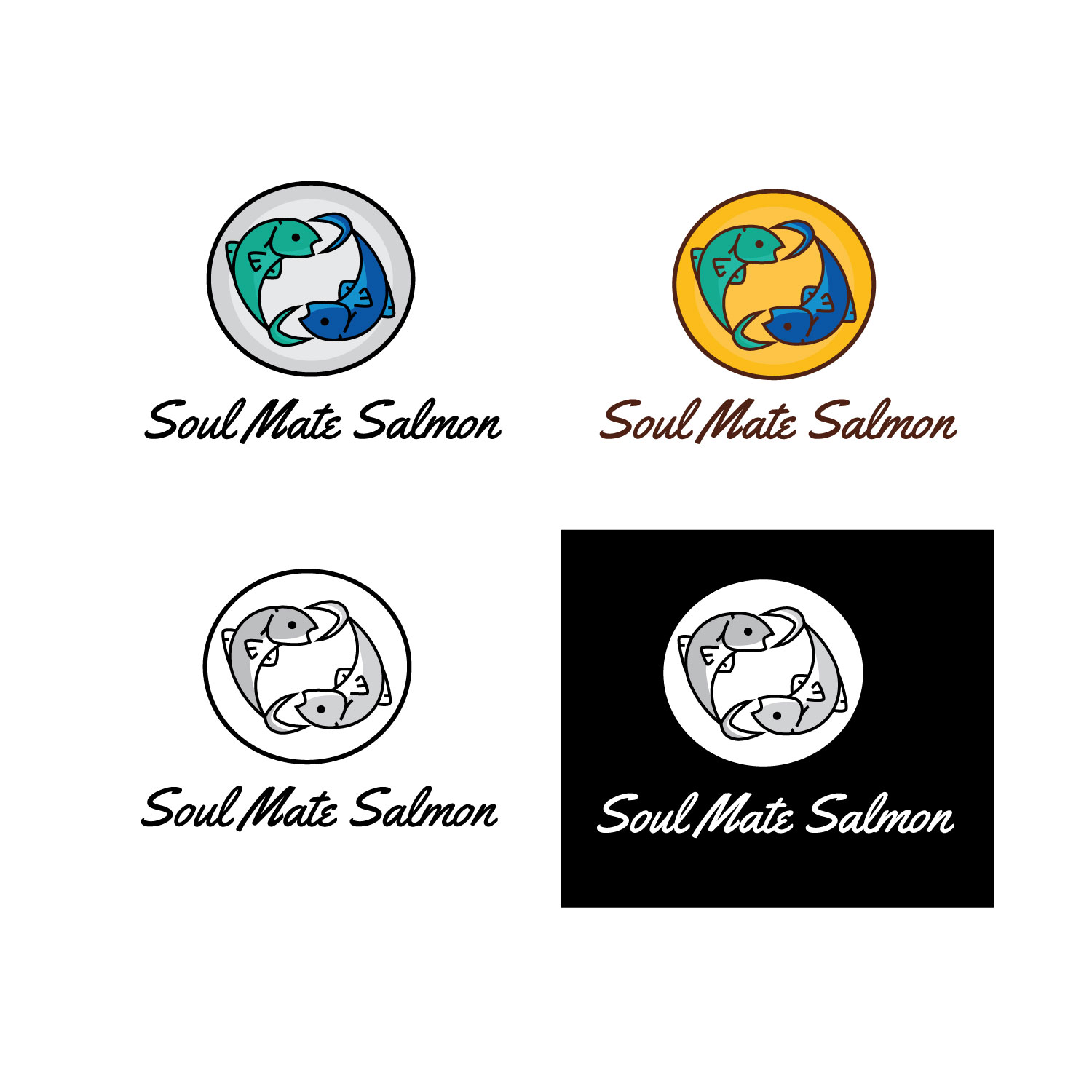 Logo Design by Irish22D for soul mate salmon | Design #12669031