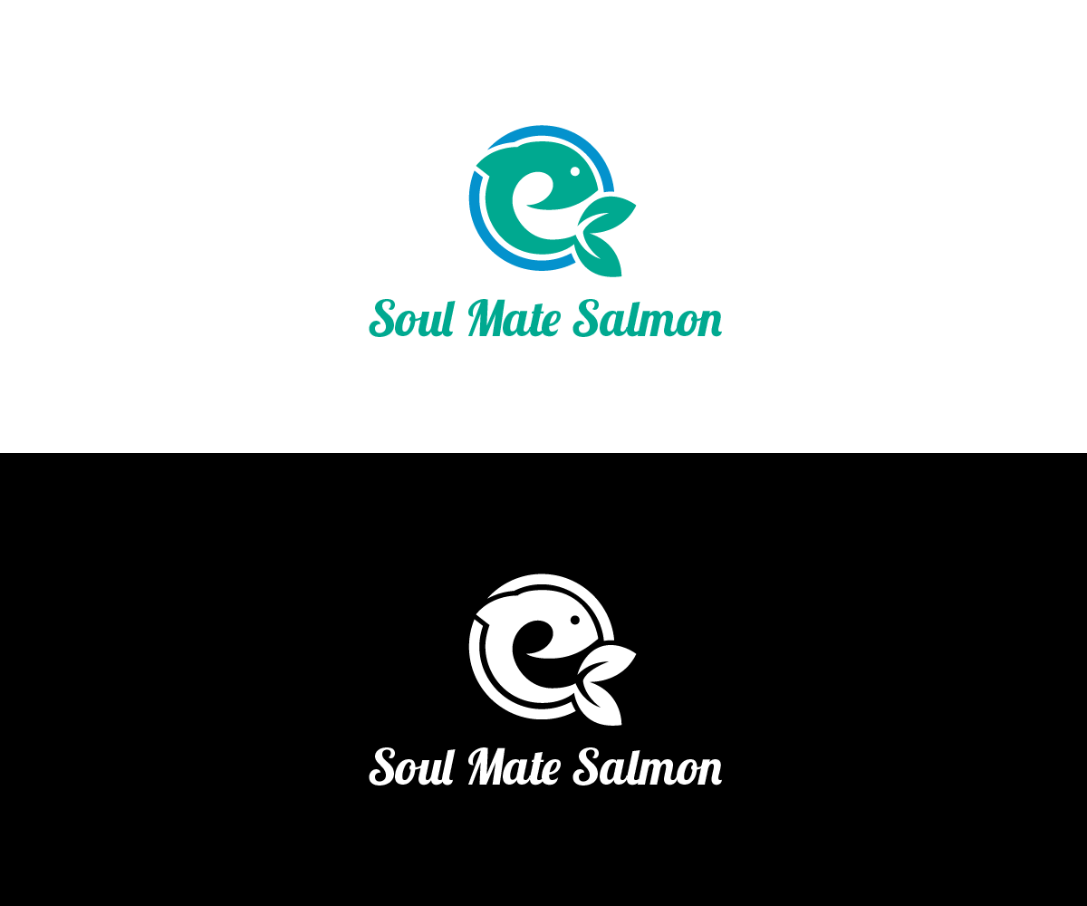 Logo Design by abeanul27 for soul mate salmon | Design #12688165