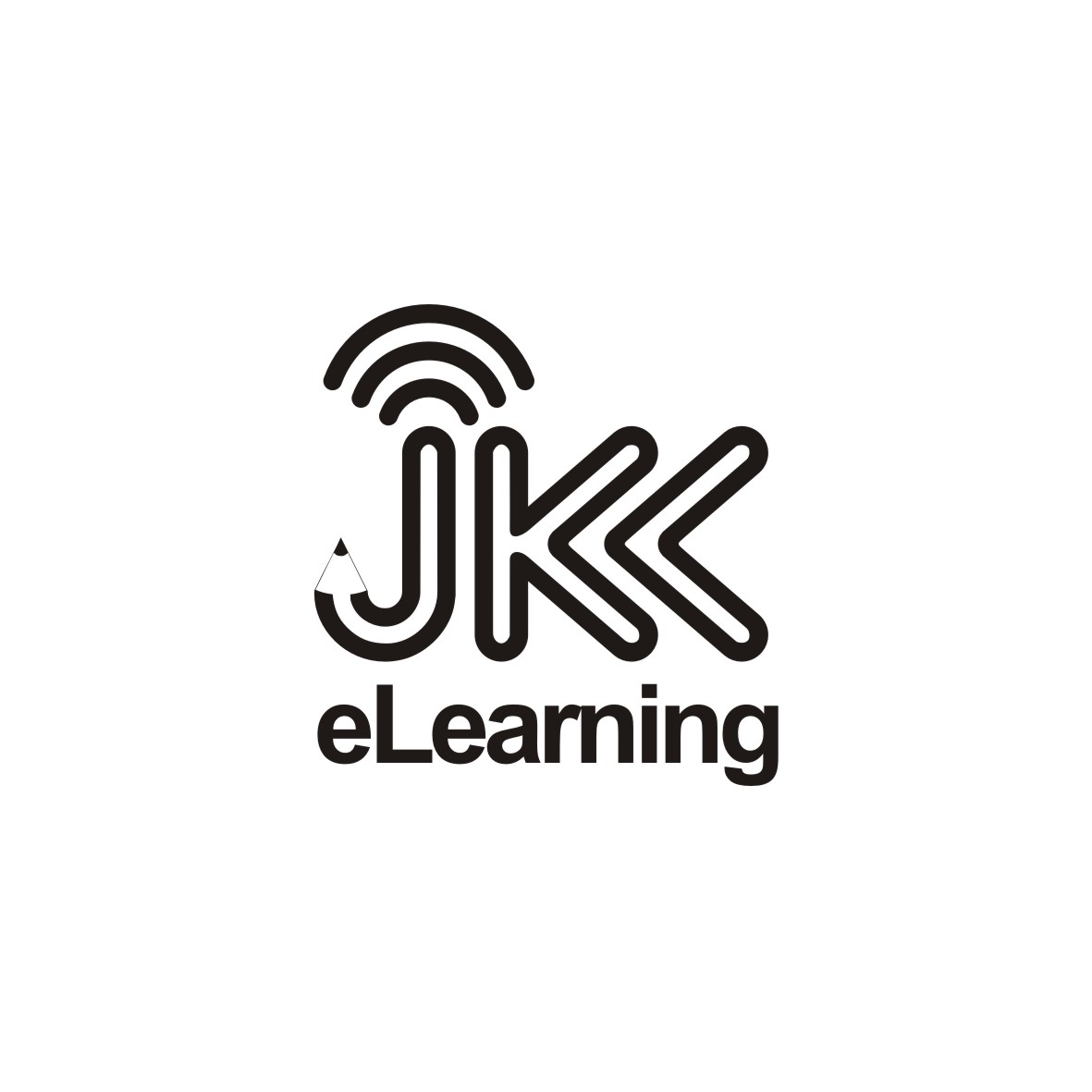 Logo Design by DDD for JKK eLearning, LLC | Design #525880