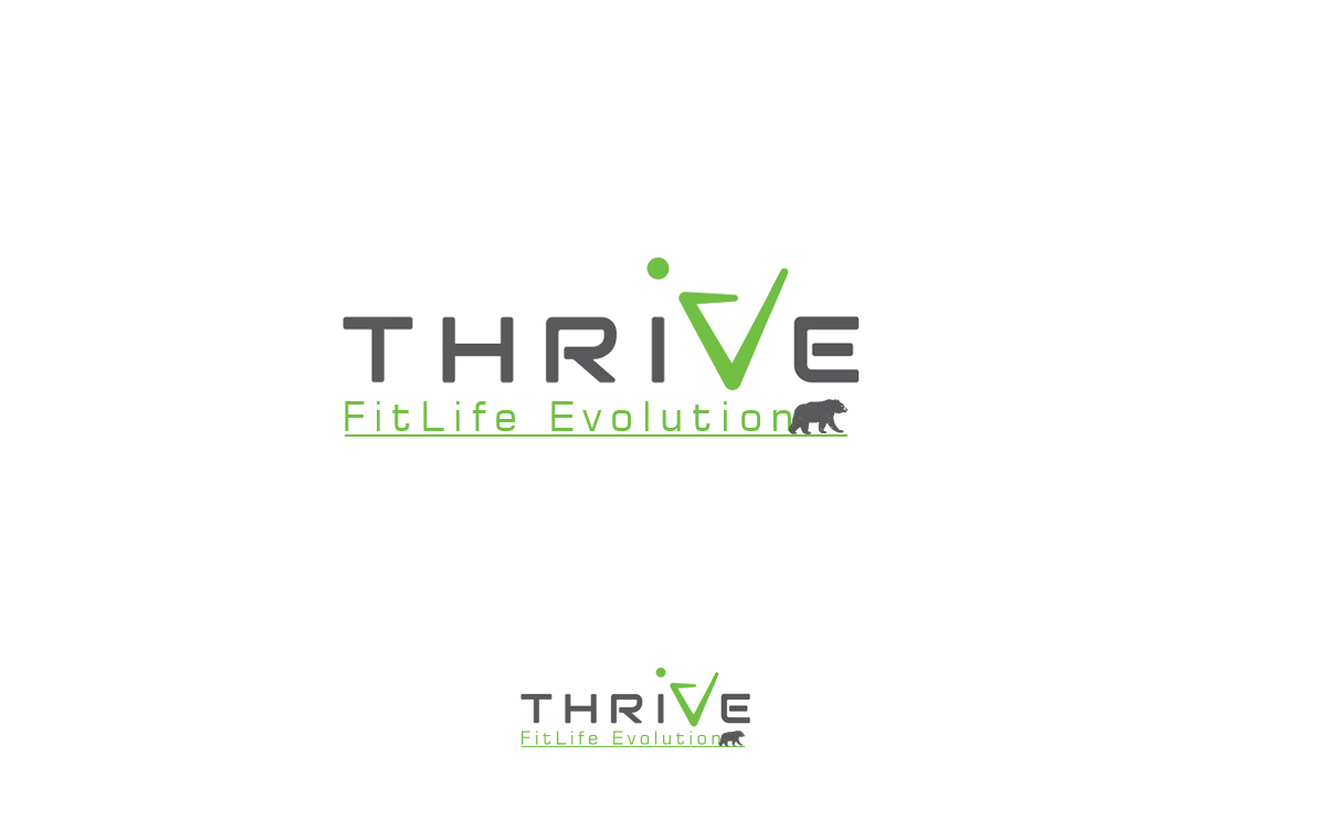 Logo Design by Triple22A for Thrive Fitness, LLC | Design #12667962