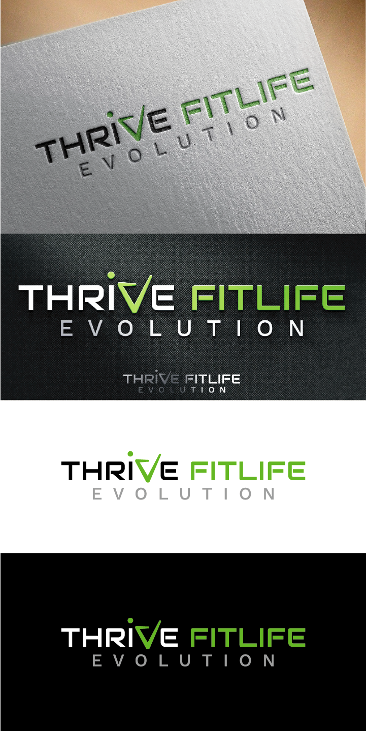 Logo Design by Bryan's_Design for Thrive Fitness, LLC | Design: #12670827