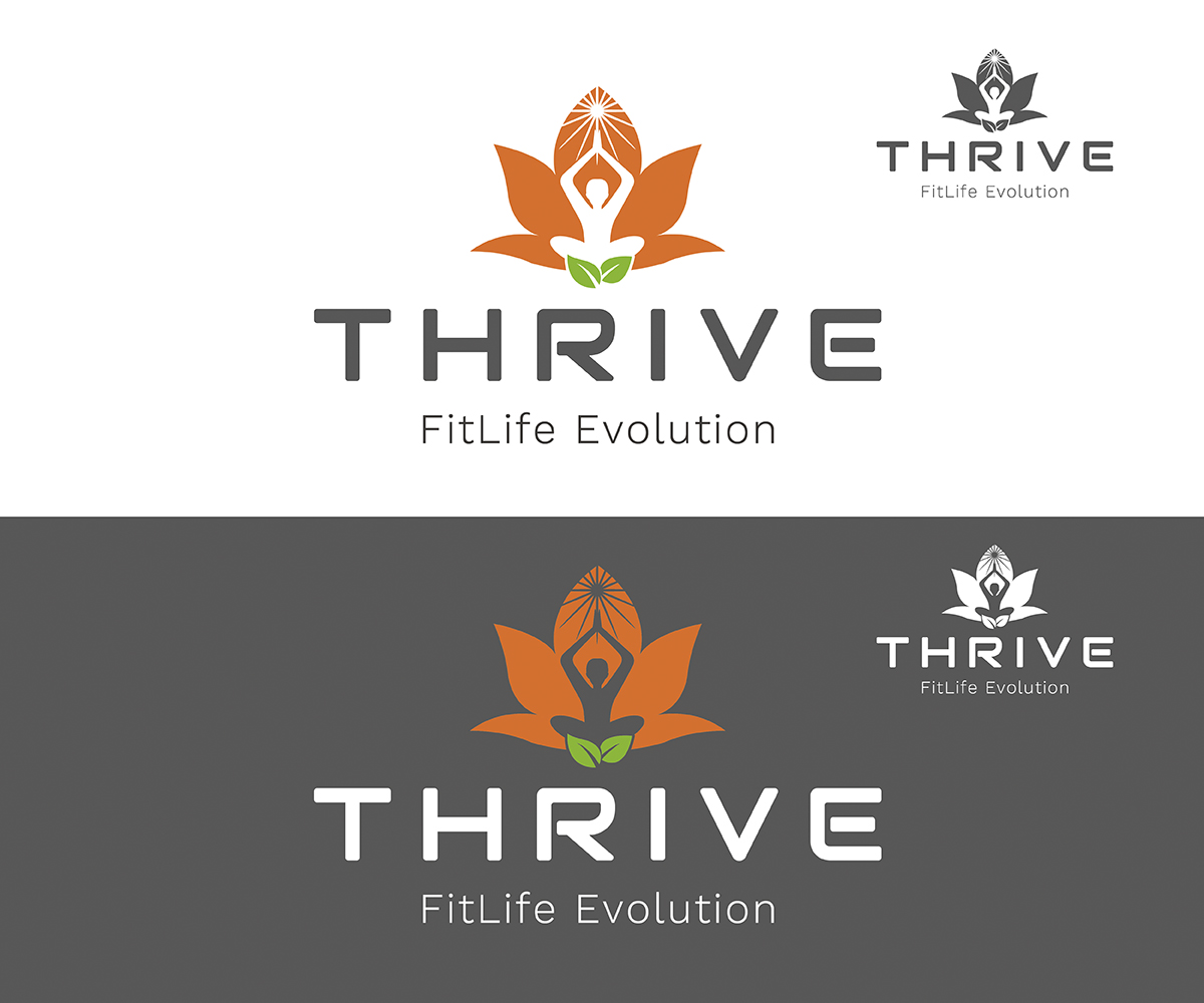 Logo-Design von juangildardogonzalez für Thrive Fitness, LLC | Design #12670878