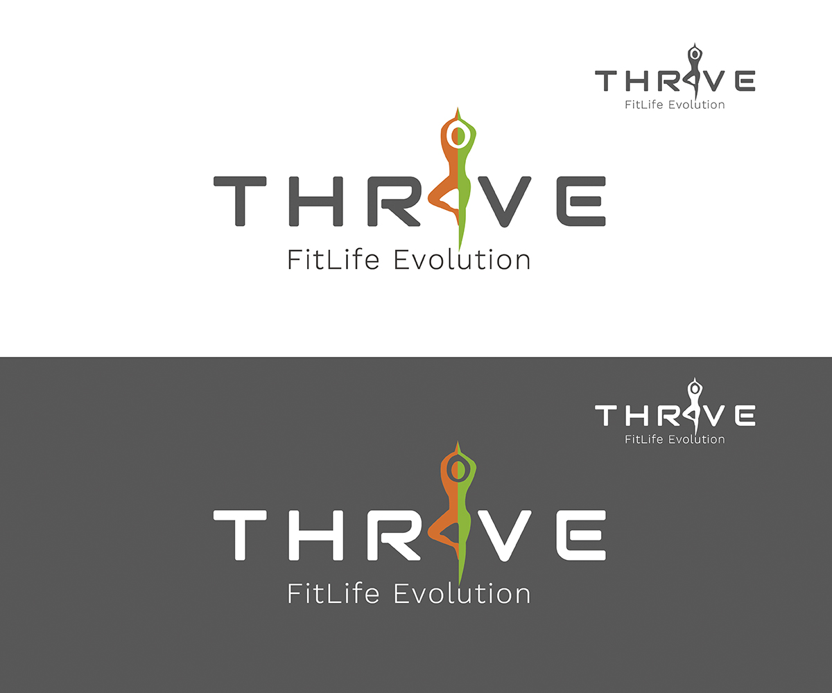 Logo-Design von juangildardogonzalez für Thrive Fitness, LLC | Design #12670879