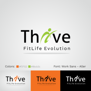 Logo Design by desingman for Thrive Fitness, LLC | Design #12675451