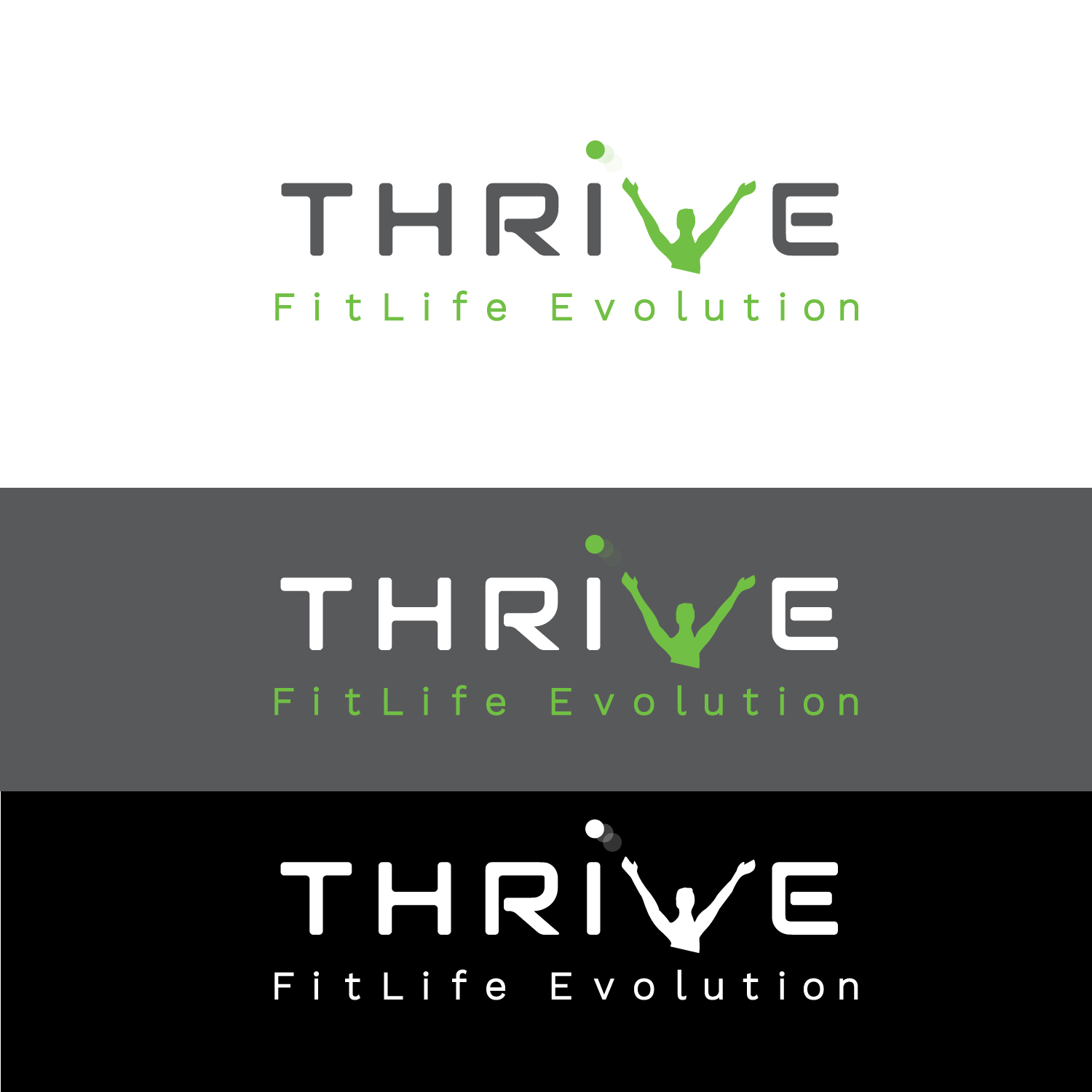 Logo-Design von marquee für Thrive Fitness, LLC | Design #12670731
