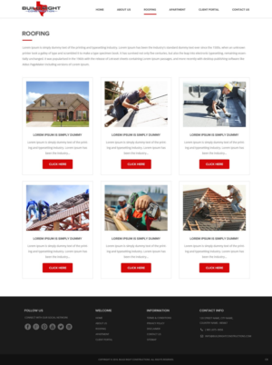 Diseño Web por pb para Build Right Construction | Diseño: #12766059